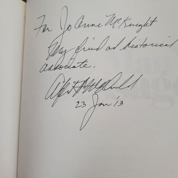 One Man's Message by Hudson McDonald, PE USA (Ret) Paperback Book Signed - Picture 3 of 9